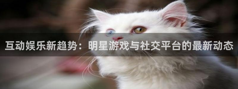 蓝狮在线彩票官网：互动娱乐新趋势：明星游戏与社交平台的最新动态