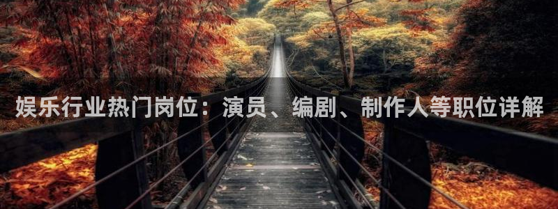 蓝狮在线邀请码怎么获得：娱乐行业热门岗位：演员、编剧、制作人等职位详解